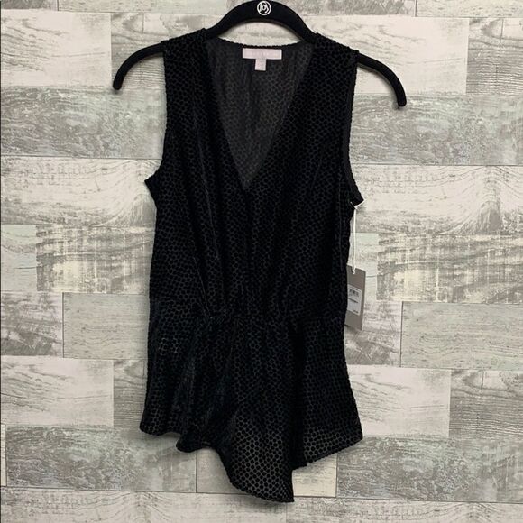 Chelsea28 Sleeveless Peplum Top, Size XS - Picture 5 of 8